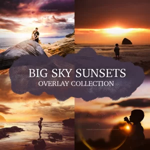 Big Sky Sunset Collection by Jackie Jean